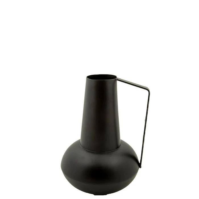 Frau Bloom - Vase 'Caen' (Schwarz)