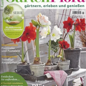 GARTEN-FLORA AUSGABE JANUAR 2025 - Fachzeitschrift, Klimawandel Amaryllis Blütensterne im Winter