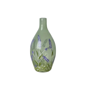 Glas Vase - Grün