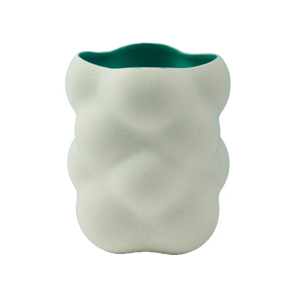 GRAPE Vase dunkelgrün