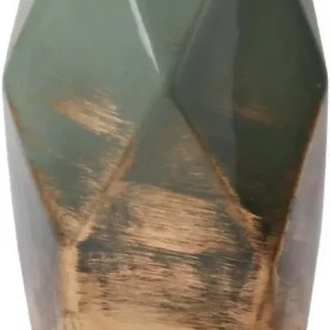 Grüne Keramikvase 20cm für Pampasgras - Moderne Deko