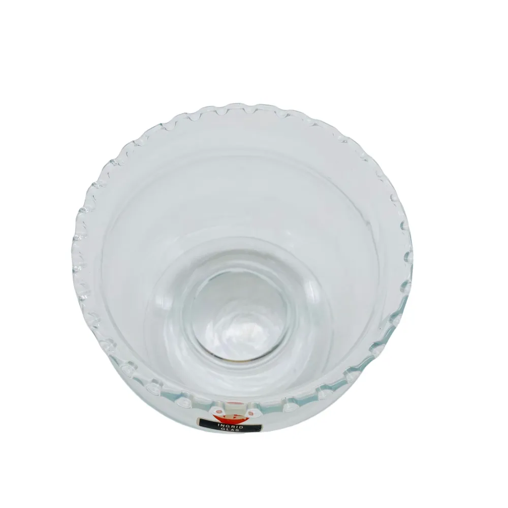 INGRID Glas Vase 60er 70er Jahre Vintage