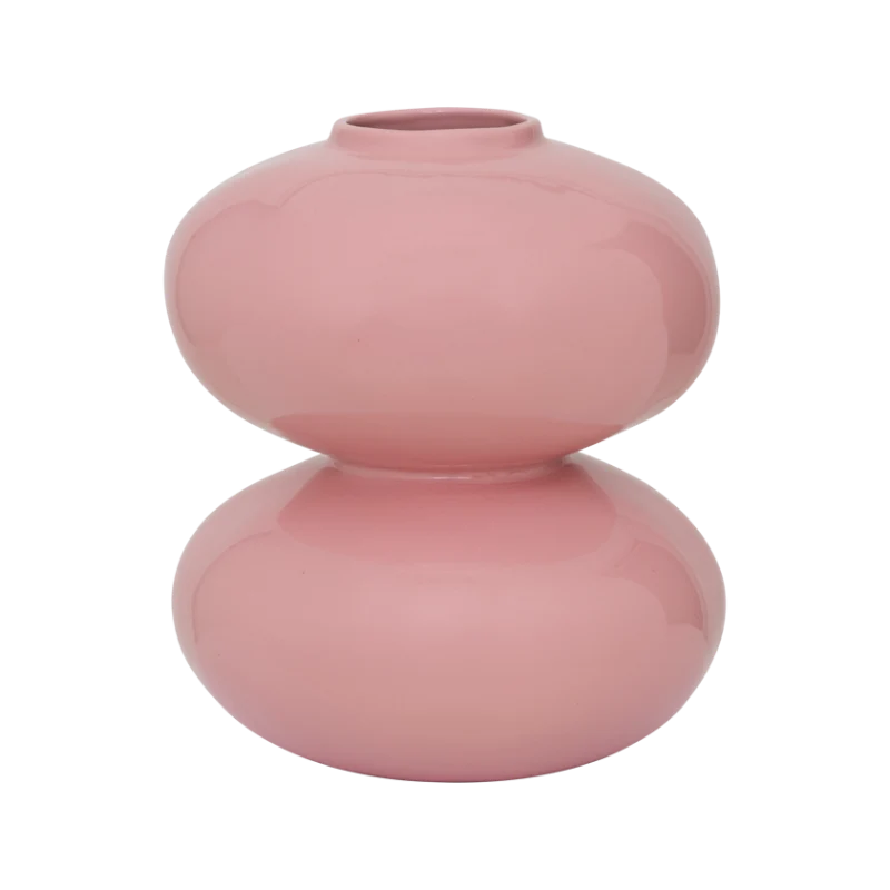 Keramikw vase BUHLE rosa
