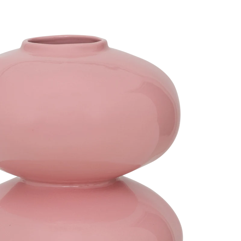 Keramikw vase BUHLE rosa