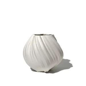 Kleine Keramik Vase Cremeweiß | Flora