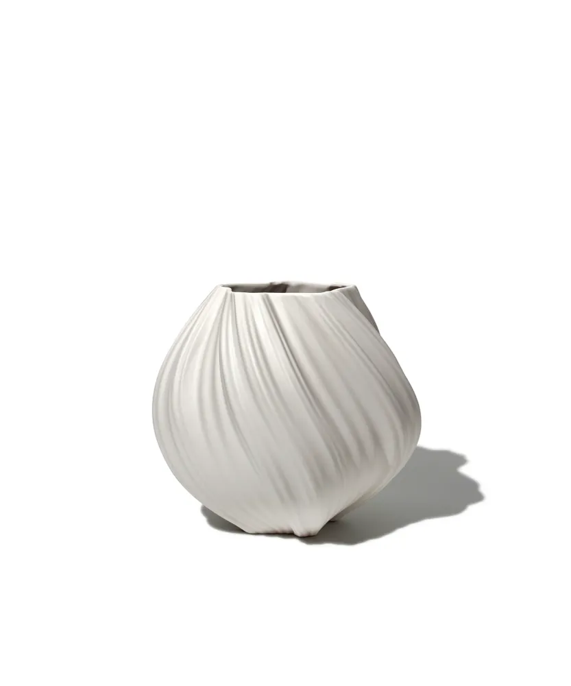 Kleine Keramik Vase Cremeweiß | Flora