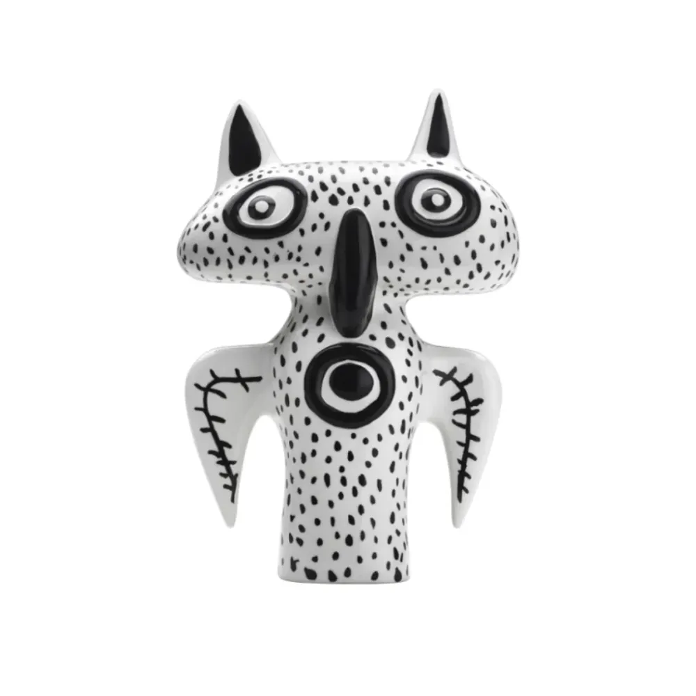 KRITTERS SPIKE Vase weiß