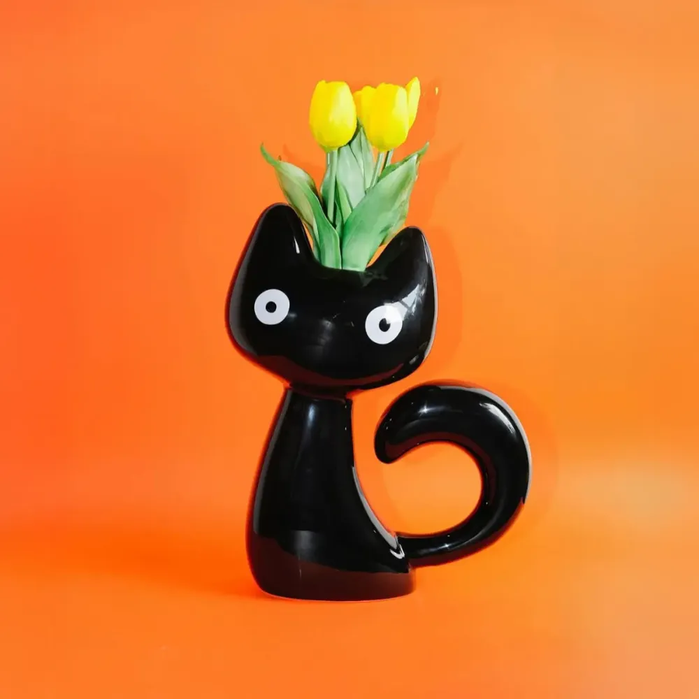 KRITTERS SPIKE Vase weiß