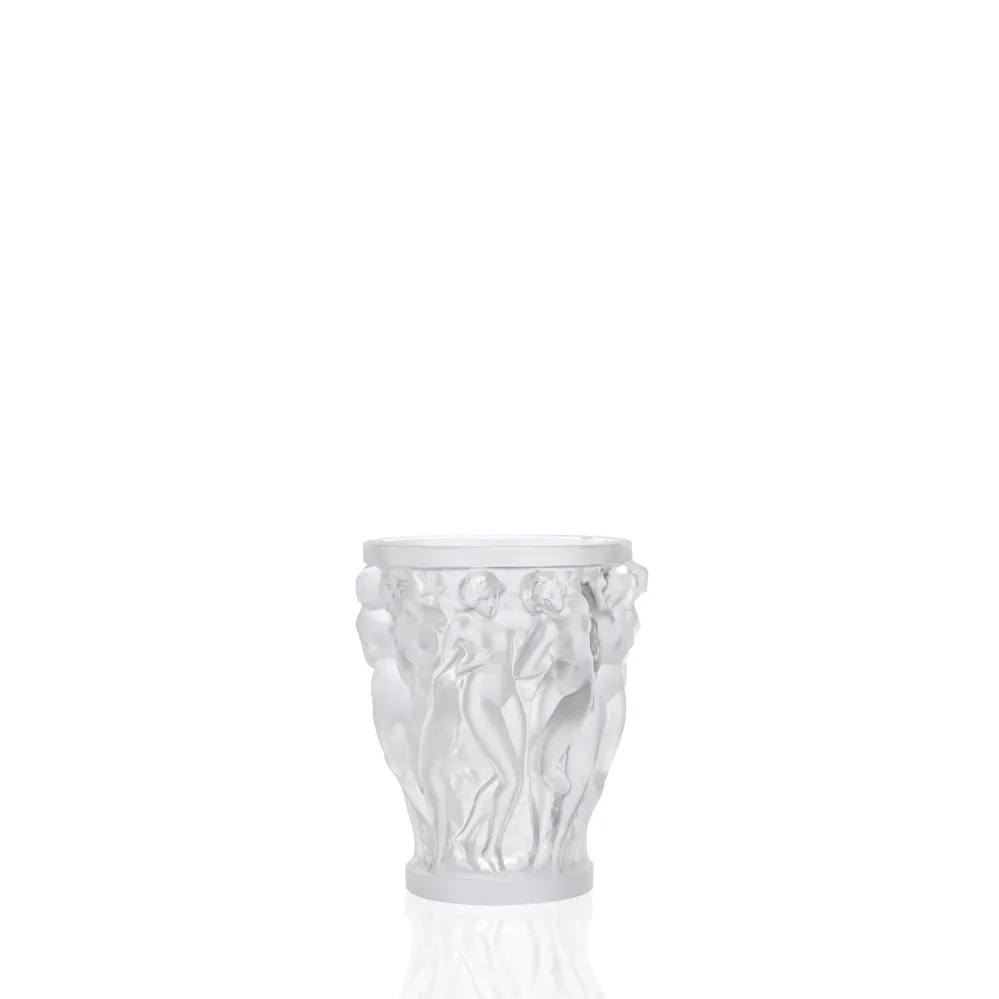 Lalique Vase Bacchantes Farbloser Kristall 10547500
