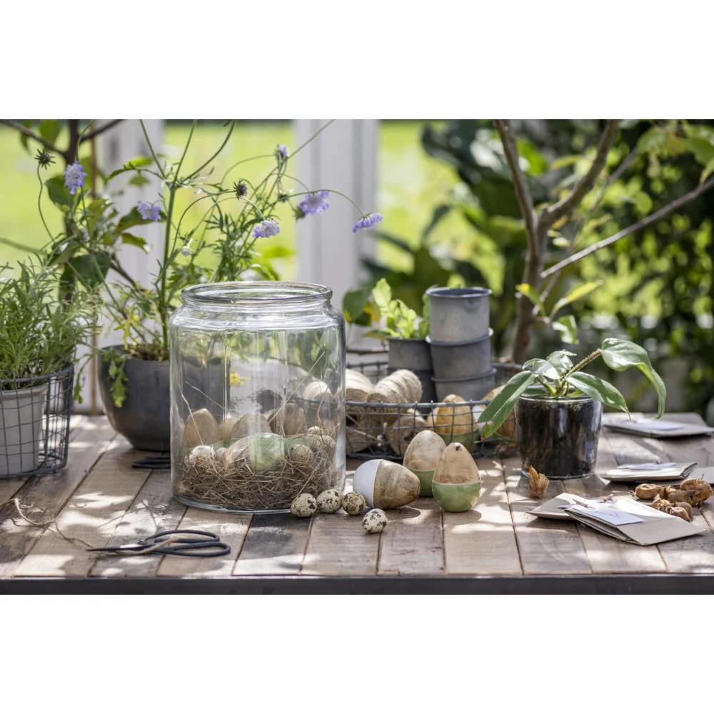 Ib Laursen Vase Claire mit breiter Kante, 13cm