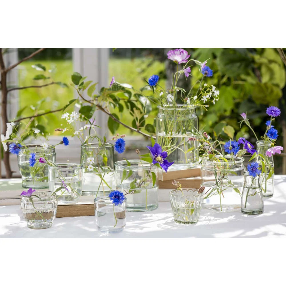 Ib Laursen Vase Claire mit breiter Kante, 13cm