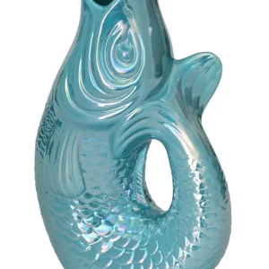 Monsieur Carafon, Fisch, Vase, L, rainbow ocean, 2,7 Liter