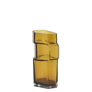 Muro Vase - Small - Recycled Amber