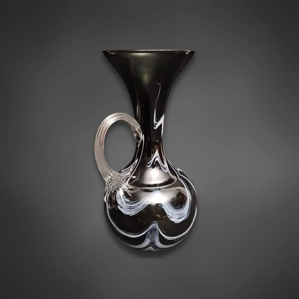Opaline Vase, Florence um 1970