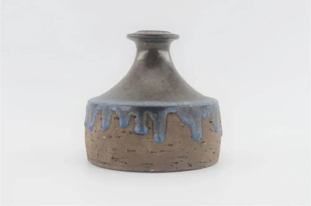Original Poul Havgaard Faaborg Danish Design Vase 1960s Studiokeramik Danmark