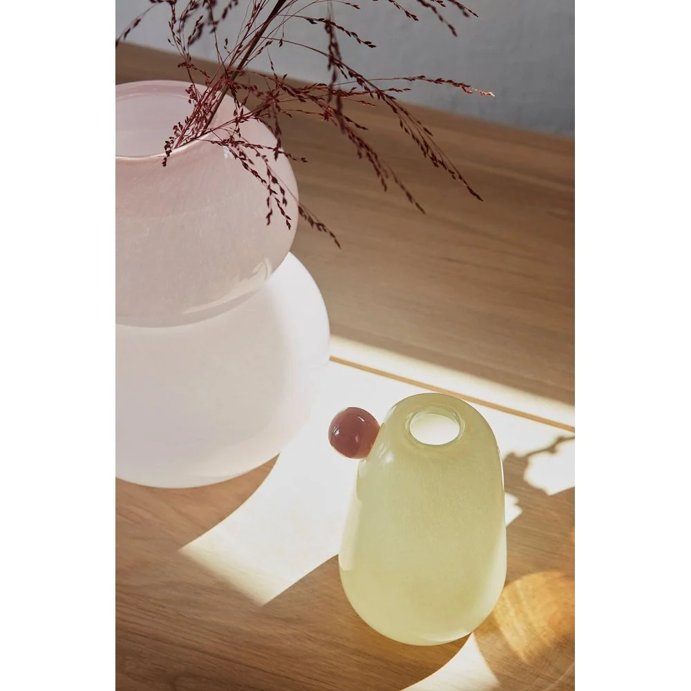 OYOY LIVING Lasi Vase-Große Rose
