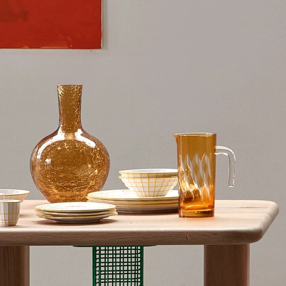 Pols Potten - Crackled Glass Ball Body Vase POLSPOTTEN