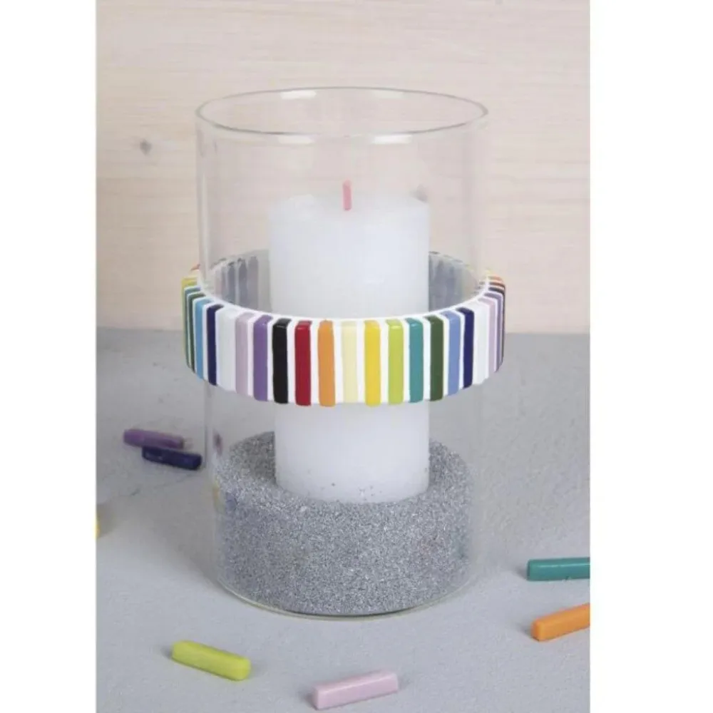 Rayher Glas Vase 15 cm hoch