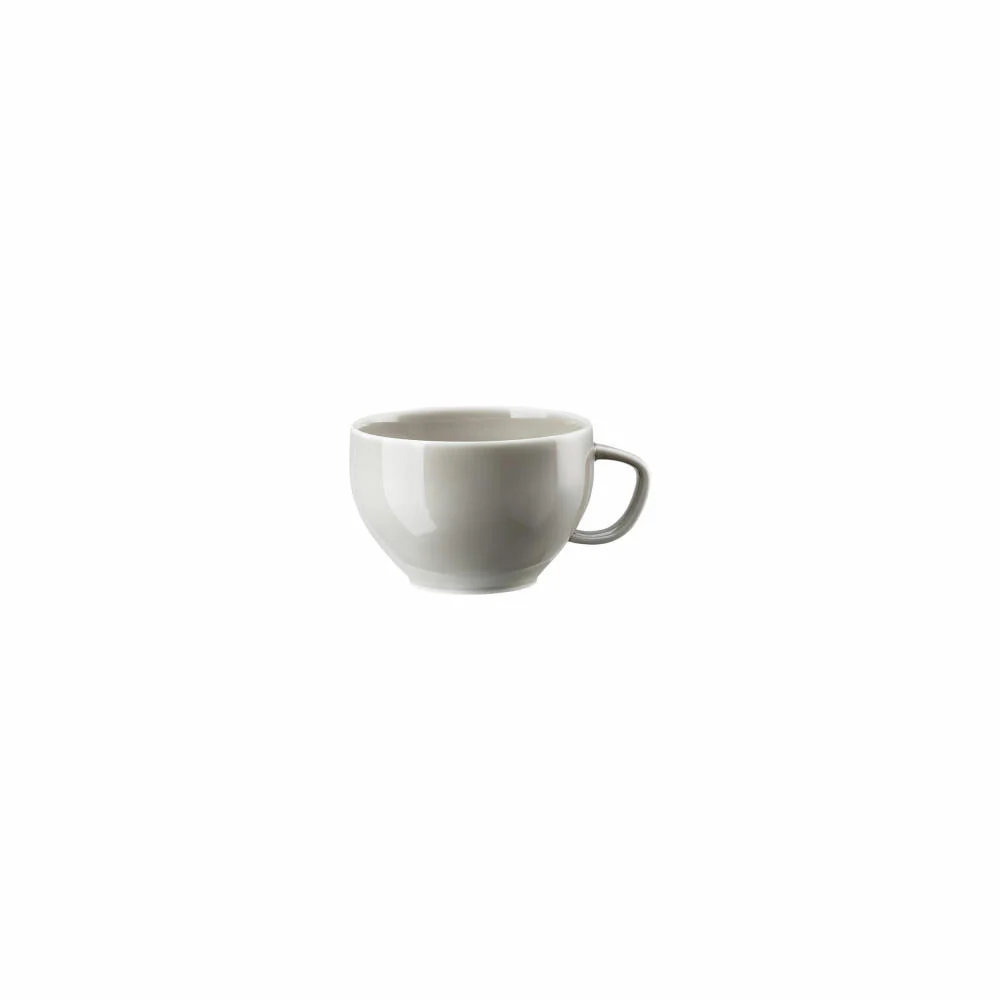 Rosenthal Tee-Obertasse Junto Pearl Grey, Porzellan, Grau, 240 ml, 10540-405201-14642