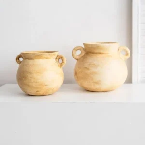 TERRAKOTTA-VASE AMED M