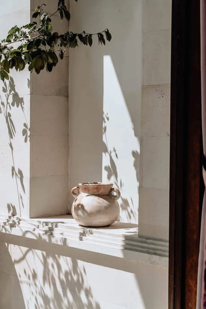 TERRAKOTTA-VASE AMED M