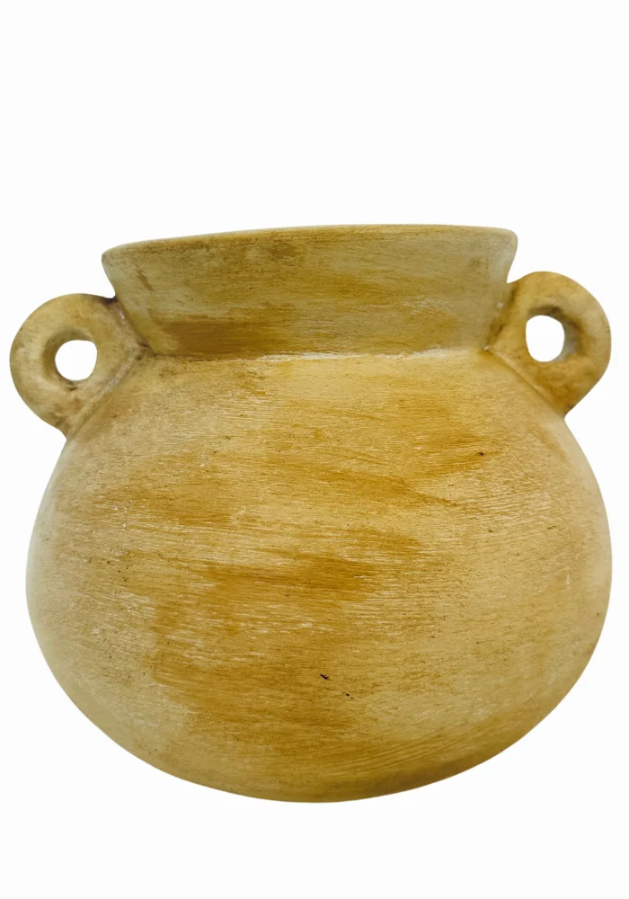 TERRAKOTTA-VASE AMED M