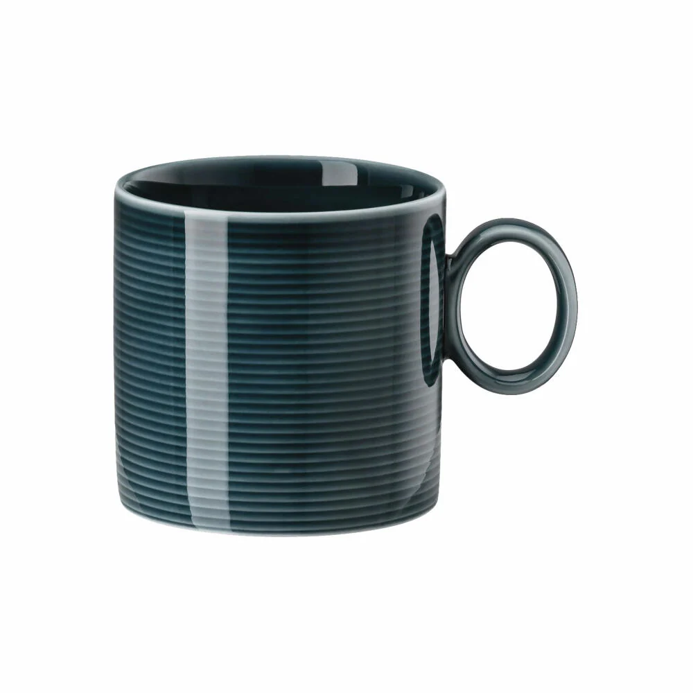 Thomas Loft Rosenthal Becher mit Henkel, Tasse, Porzellan, Ice Blue, 330 ml, 11900-401918-15503