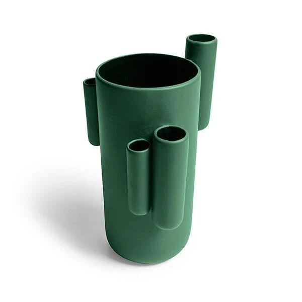 Tubini -Vase mattgrün