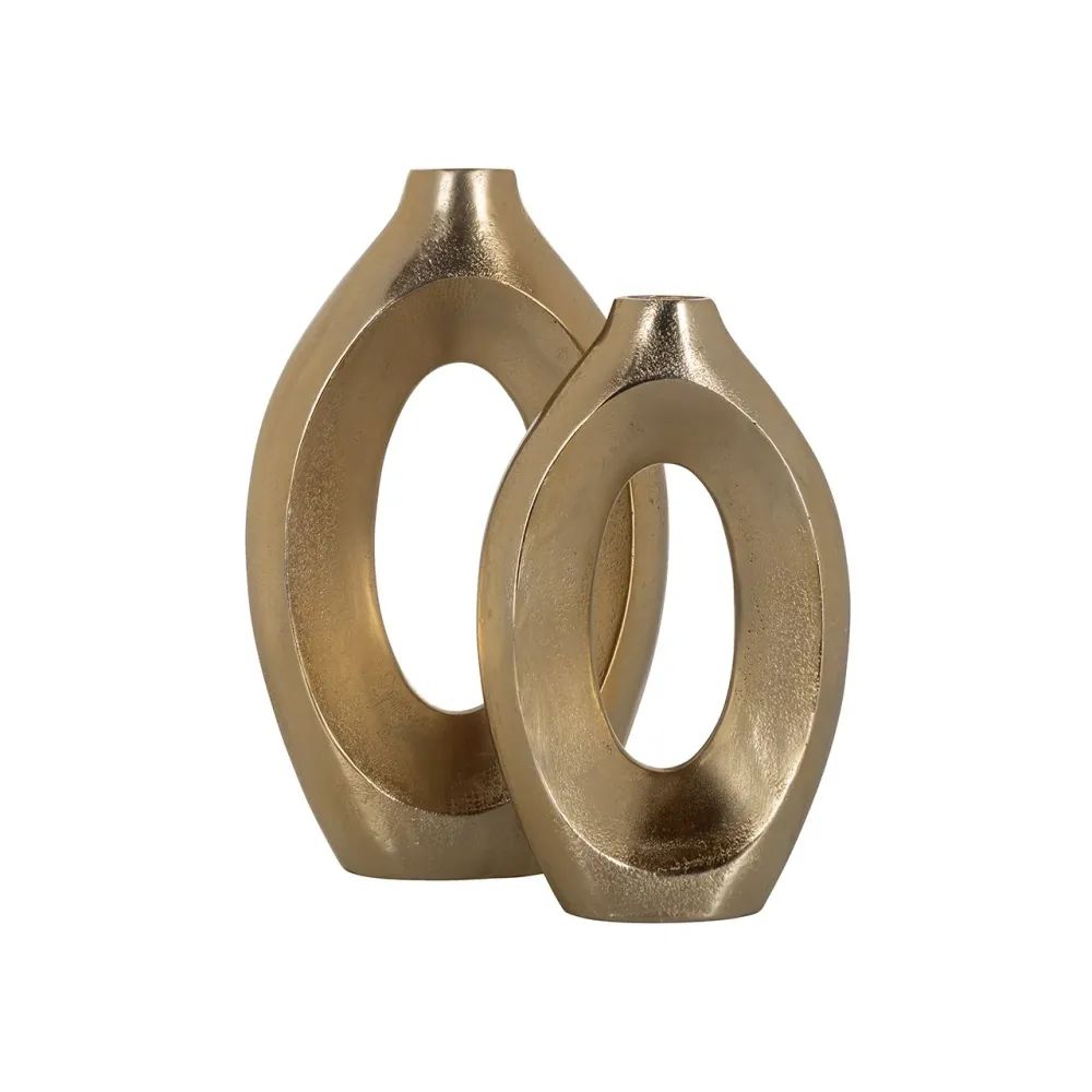 Vase Alma gross (Brushed Gold)