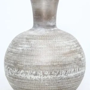 Vase Alu antik grün 7 x 35 cm