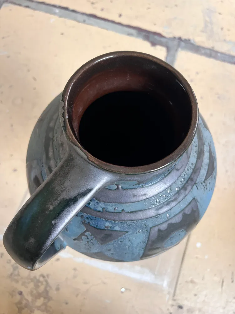 Vase „Ankara“ von Carstens Keramik West Germany