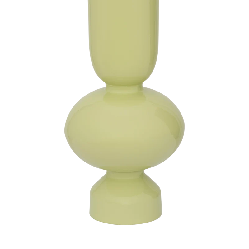 Vase aus Keramik NIKA limettengrün