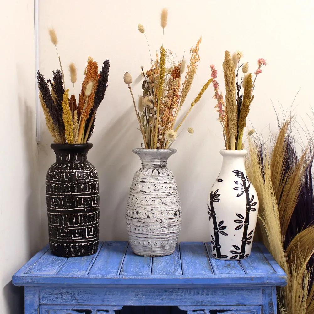 Vase Creme Boho
