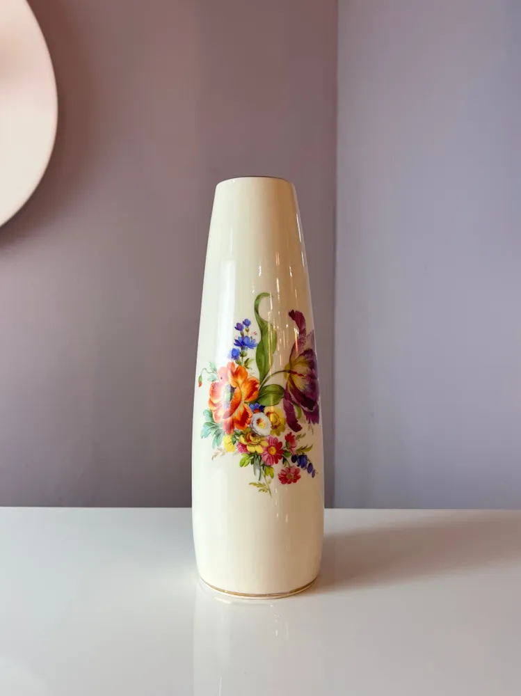Vase floral von Royal Porzellan Bavaria KPM
