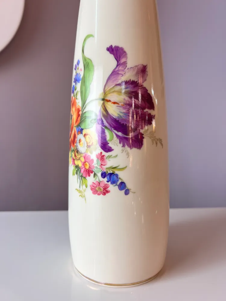Vase floral von Royal Porzellan Bavaria KPM