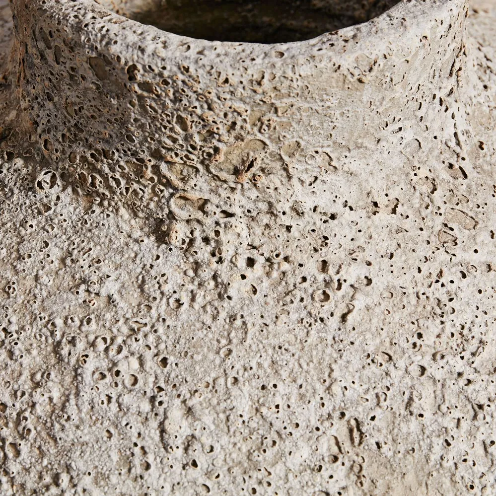 Vase Luna grau 100 cm Muubs