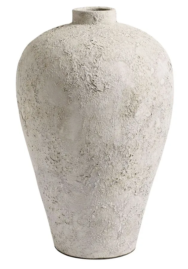 Vase Luna grau 60 cm Muubs