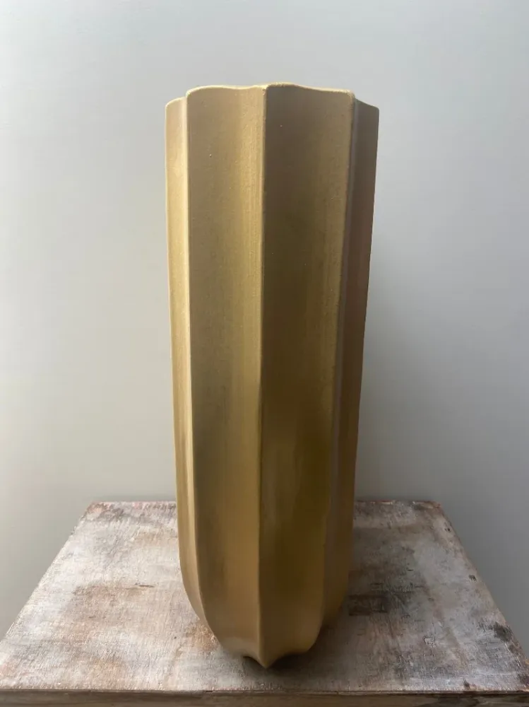 Vase Rosas Gold