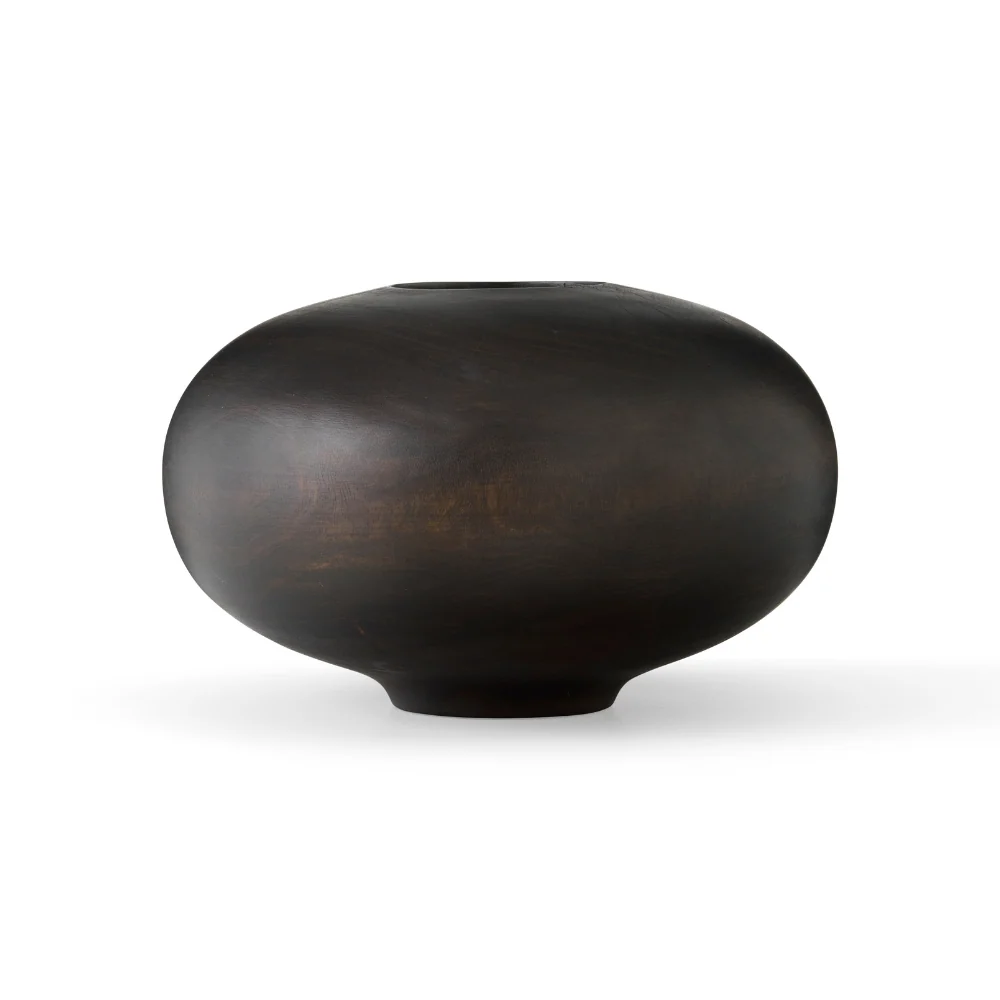 Vase SURROUND aus Mango-Holz