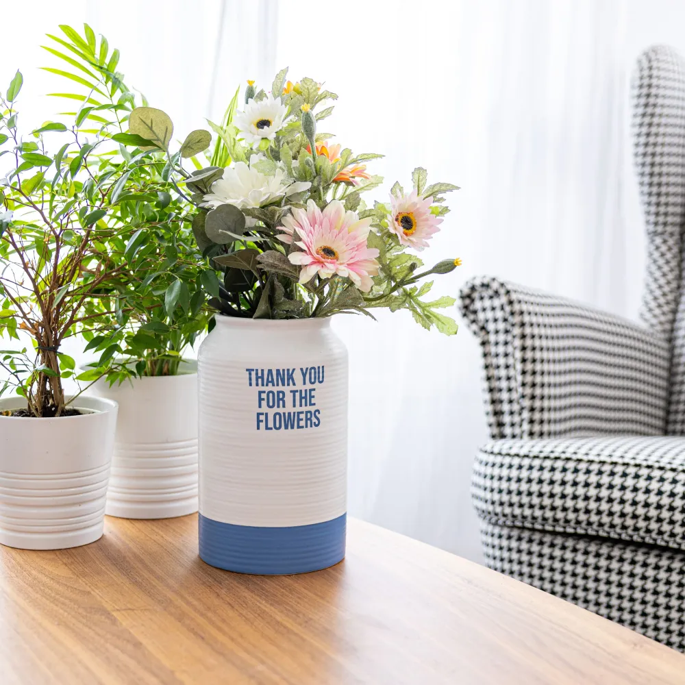 Vase „Thank you“