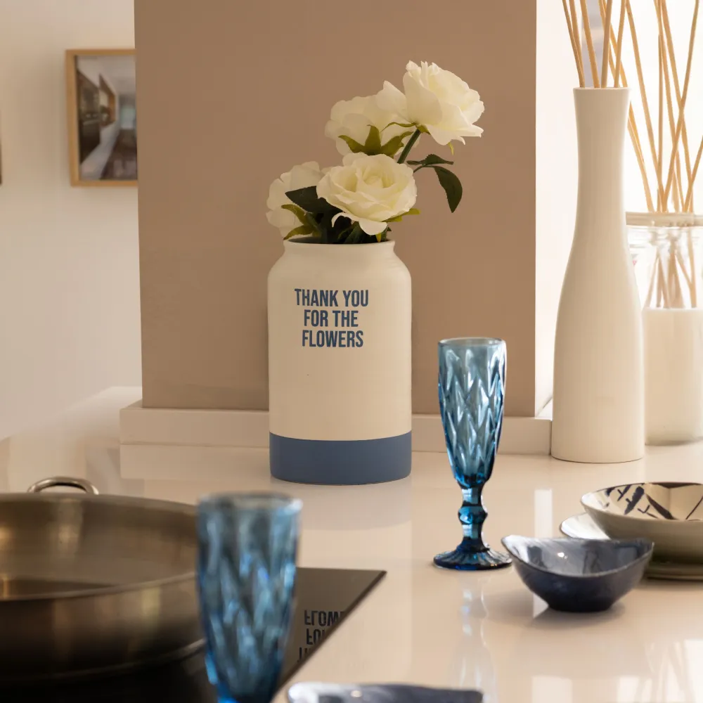 Vase „Thank you“