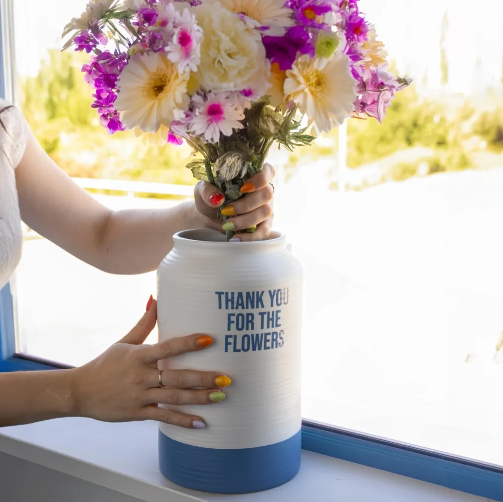Vase „Thank you“