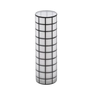 Vase "Wiener Werkstätte" | Quadrat | schwarz