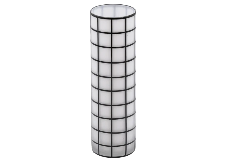 Vase "Wiener Werkstätte" | Quadrat | schwarz