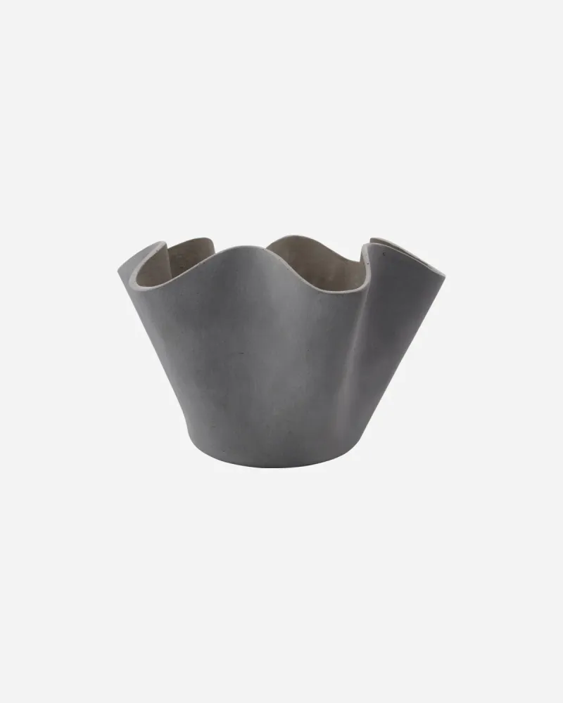 VASO Blumentopf/ Vase Grau groß