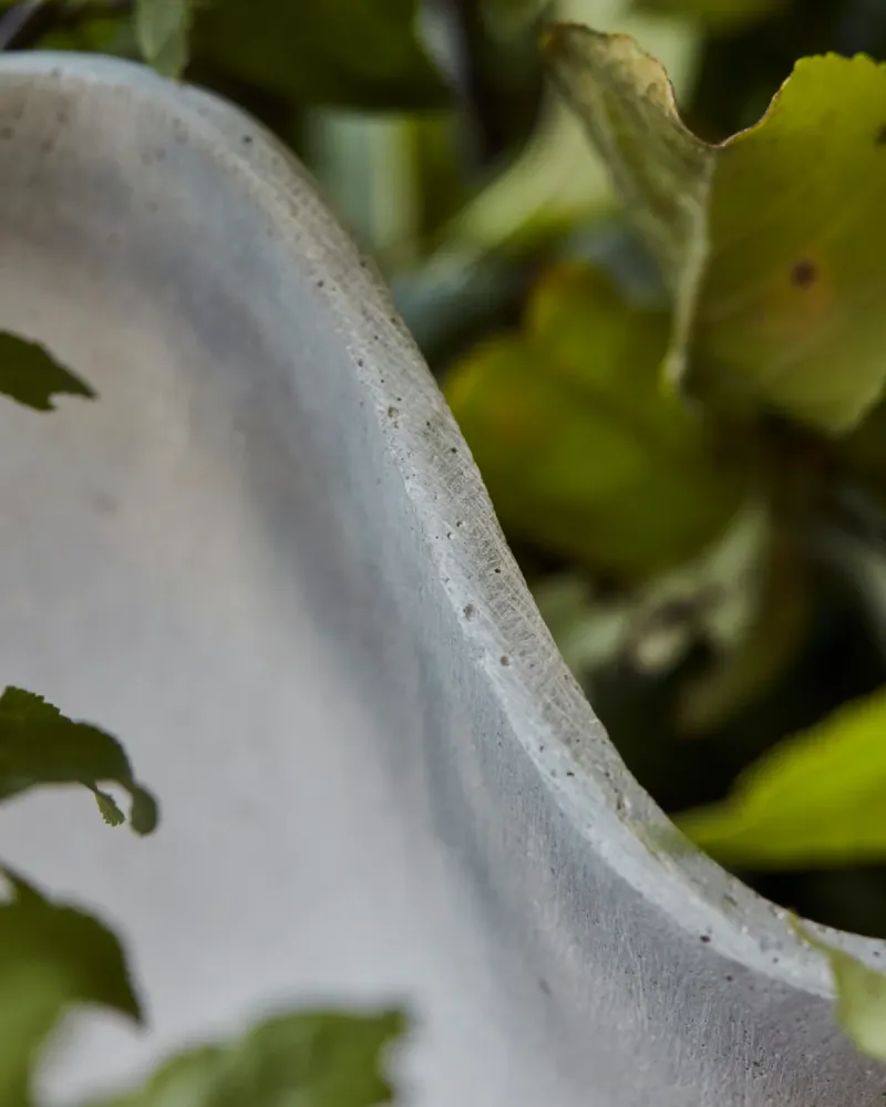 VASO Blumentopf/ Vase Grau groß