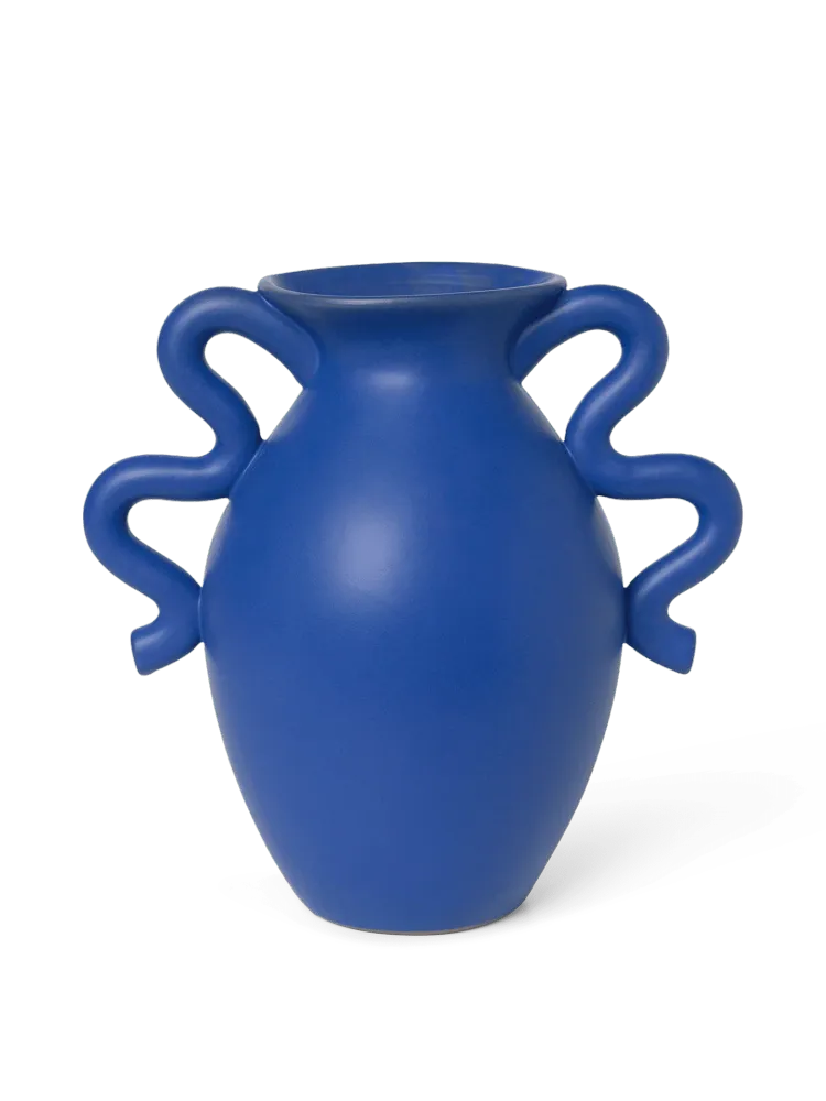 Verso Table Vase - Bright Blue