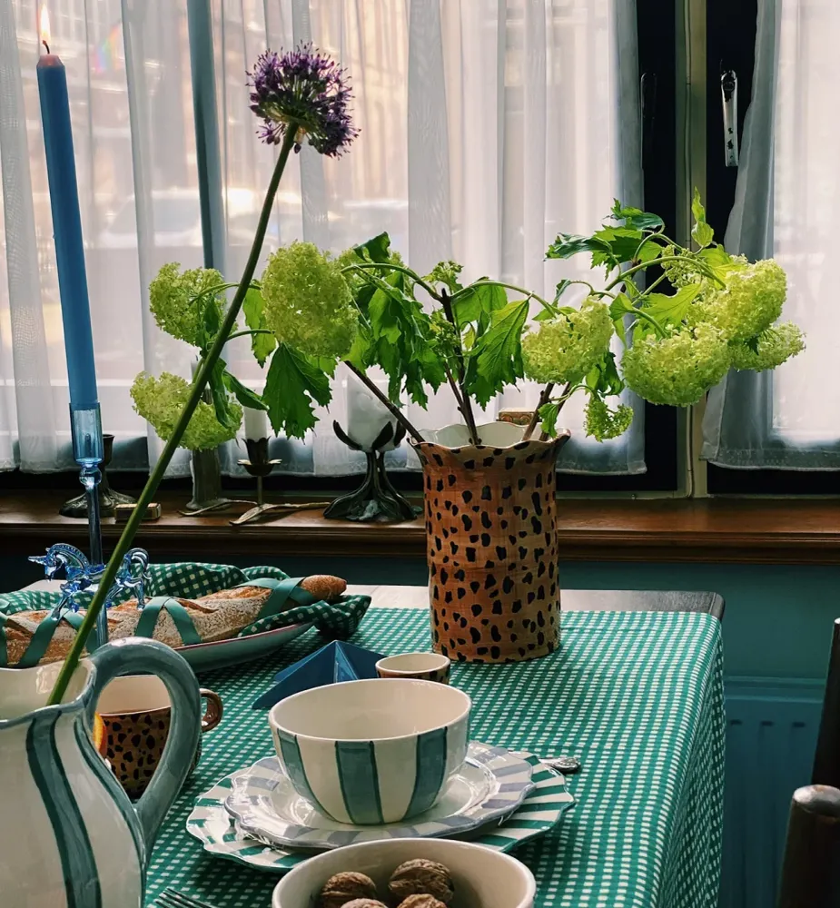 Leopardenvase