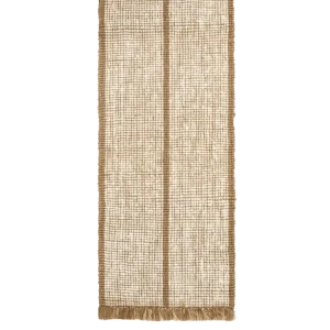 Athens Stripes Runner - Natural/Off-White