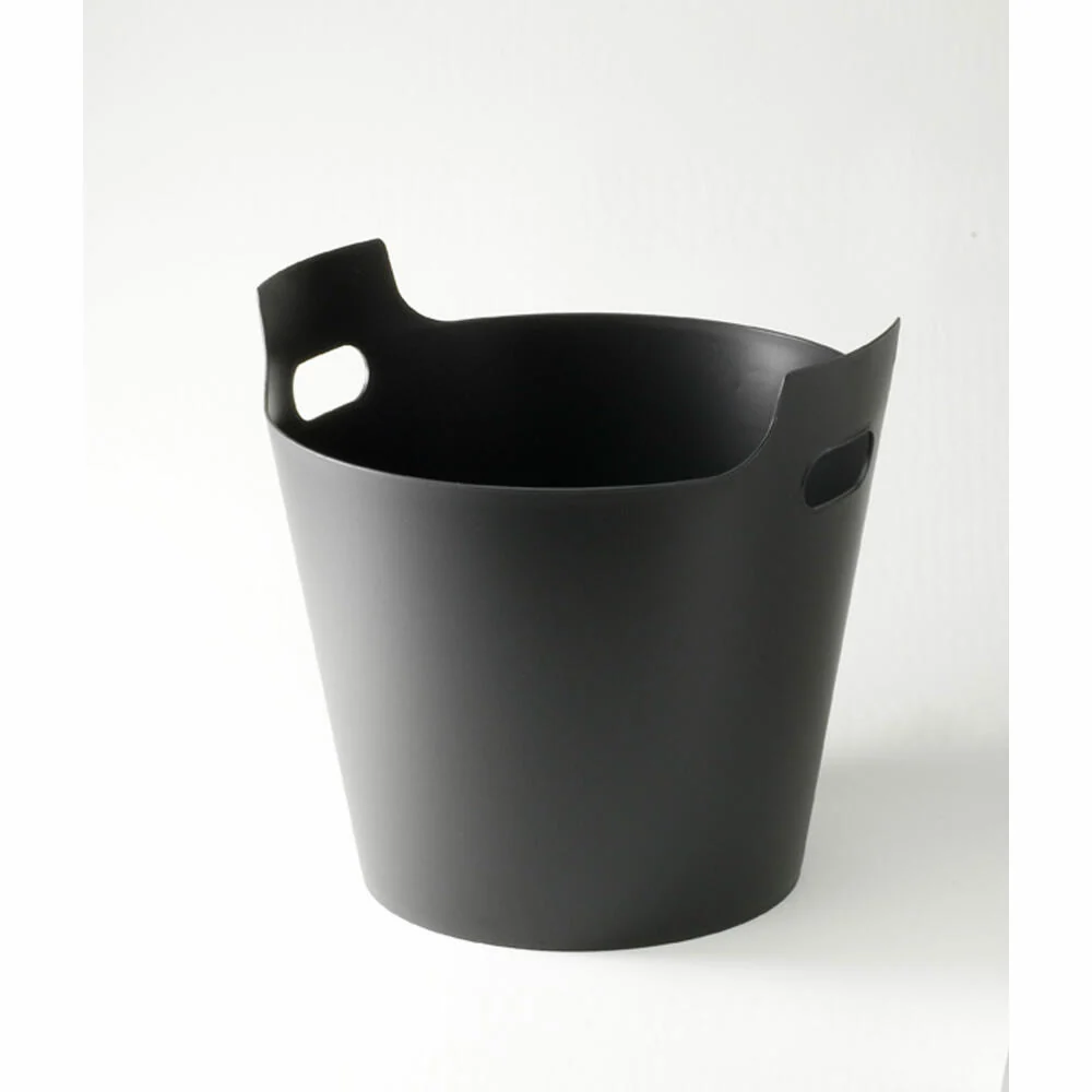 Authentics Aufbewahrungskorb 2Hands2, Kübel, PP, Schwarz, 47 cm, 1026599